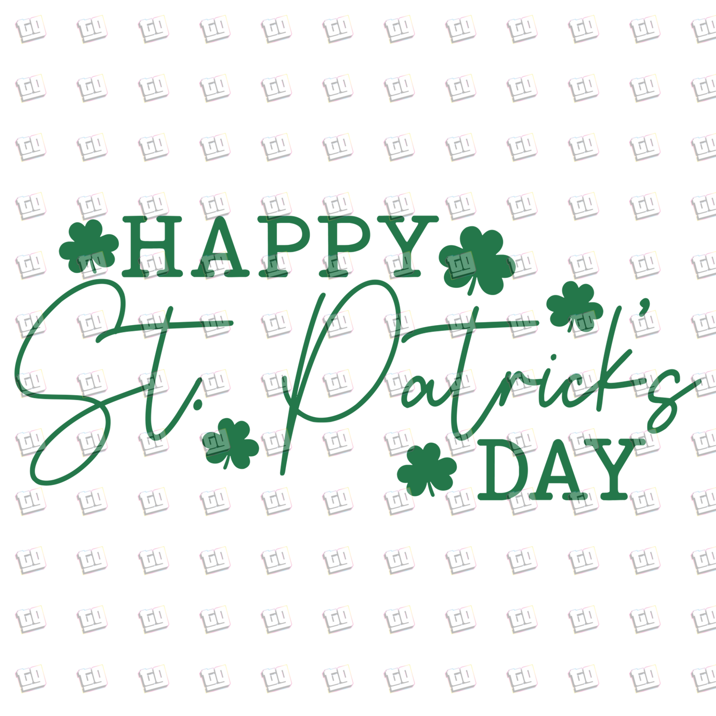 Happy St. Patricks Day - St. Patrick's Day - DTF Transfer